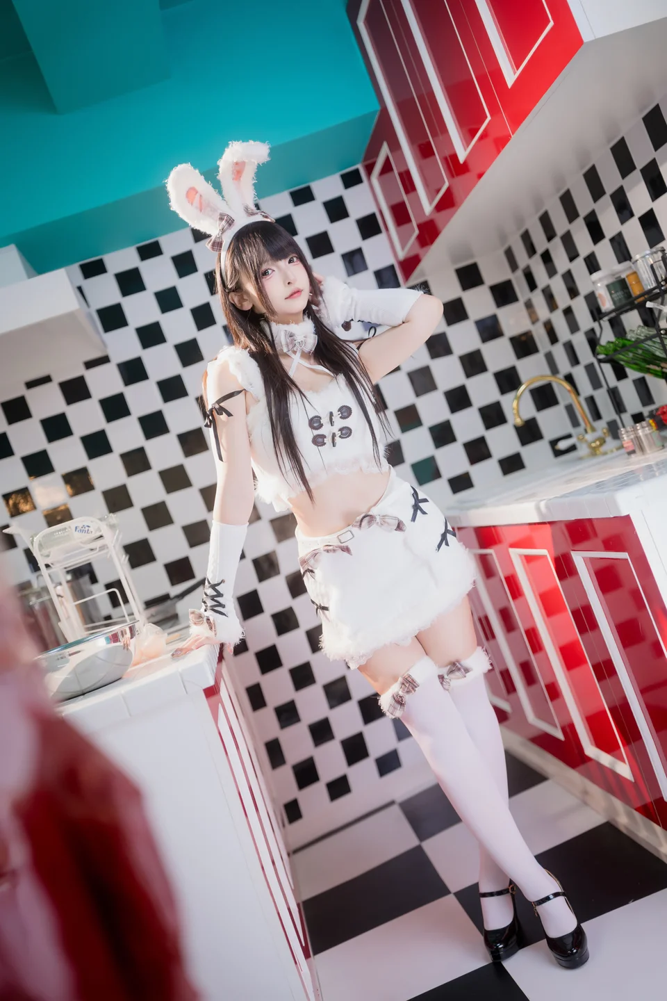 神楽坂真冬 - 毛绒白兔 [75P,2V-318MB] tg@simisebaisi 【丝足阁】003.webp